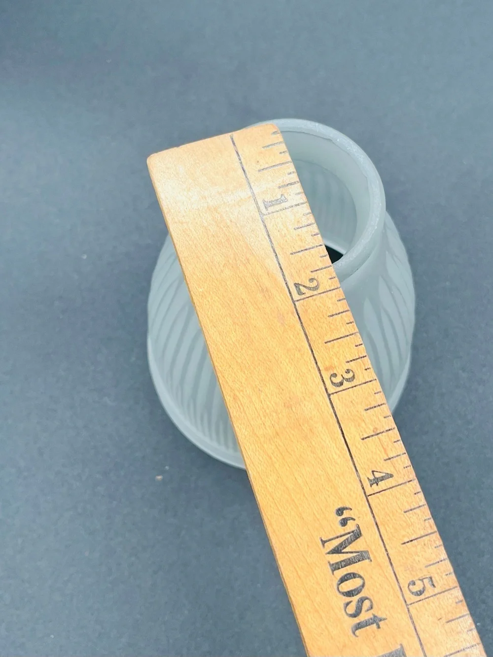 Unknown Brand Frosted White Glass Lamp Shade